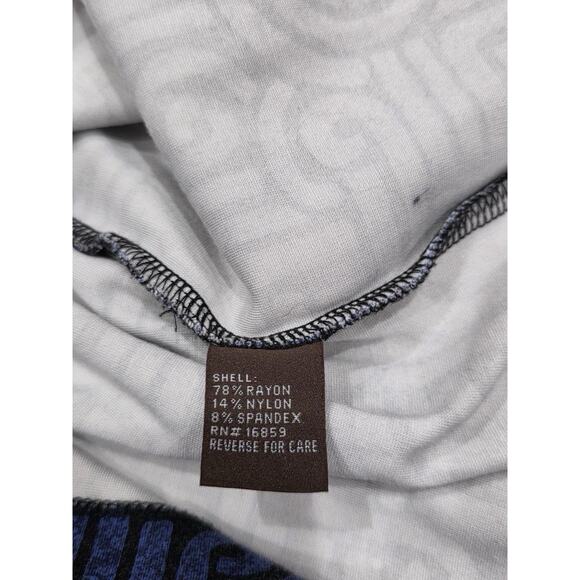 J.McLaughlin NWOT Bedford Purple Geometric Link Quarter Zip Dress Medium A004259 - Picture 9 of 11